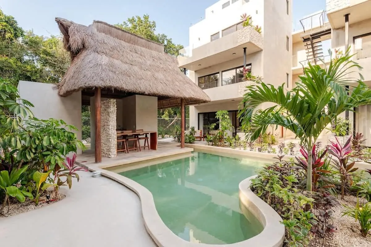 Escapada En La Selva Con Balcon Privado Διαμέρισμα Τουλούμ Μεξικό
