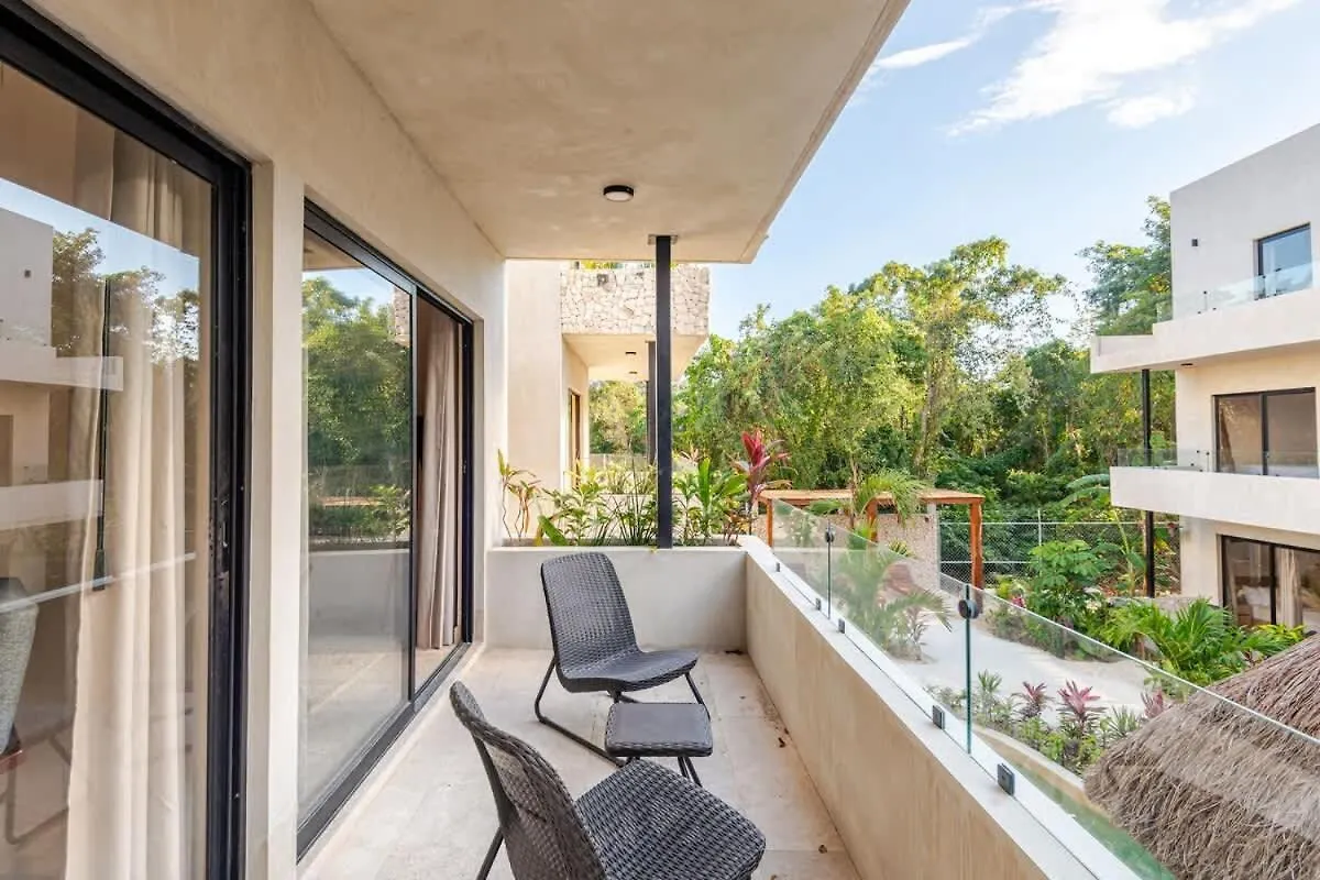 Apartamento Escapada En La Selva Con Balcon Privado Tulum